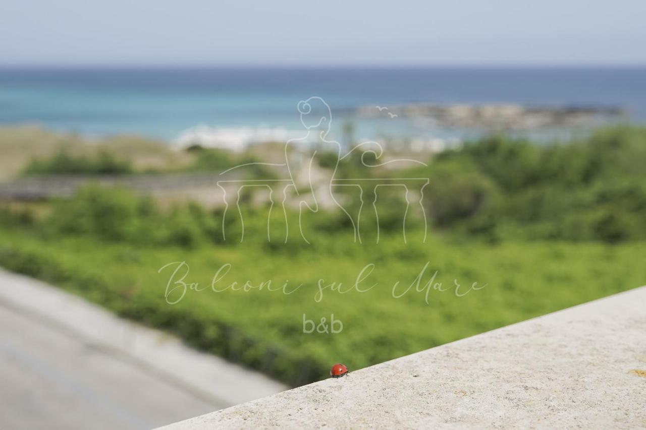 Balconi Sul Mare Bed and Breakfast Otranto Exteriör bild
