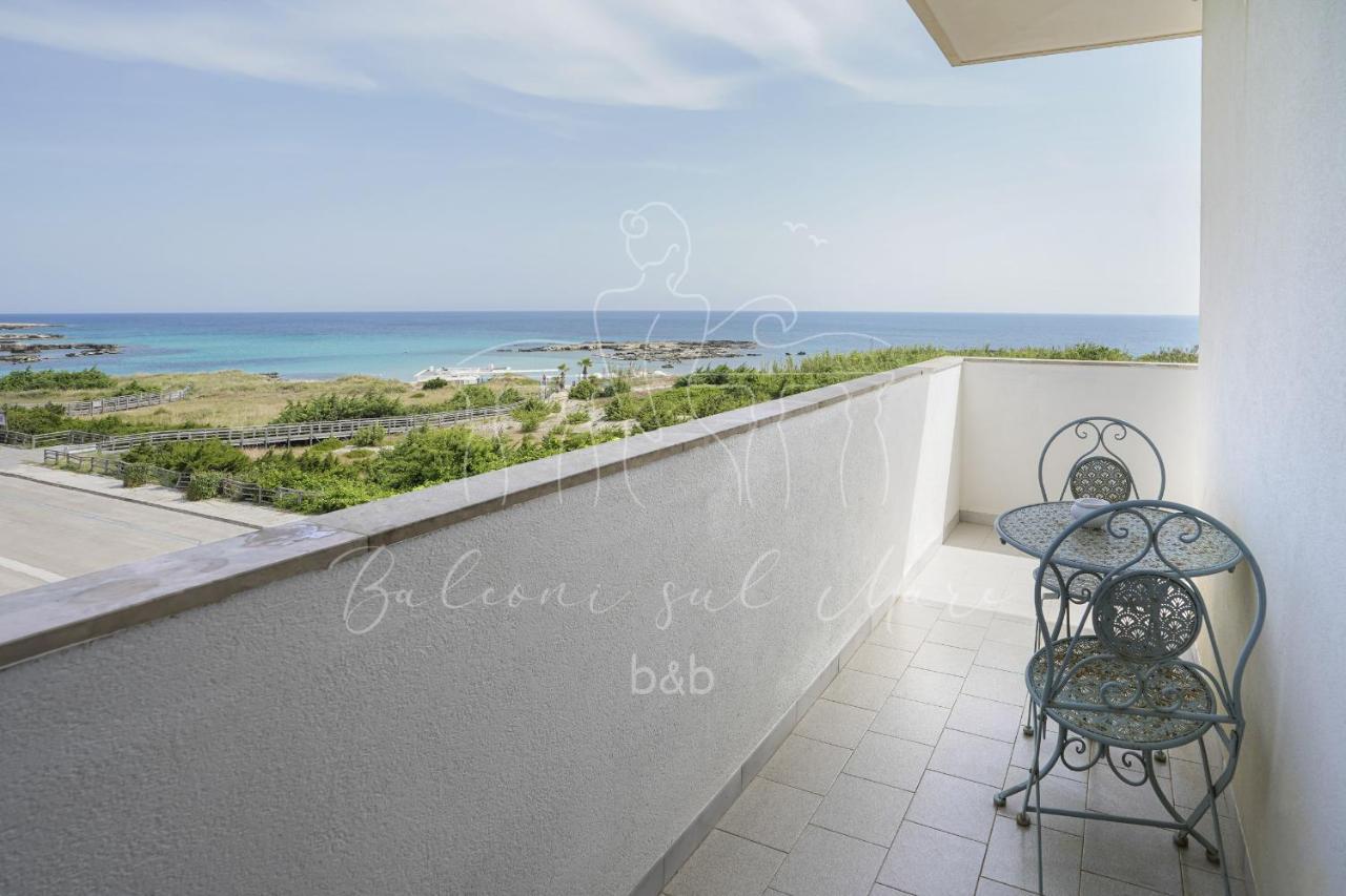 Balconi Sul Mare Bed and Breakfast Otranto Exteriör bild